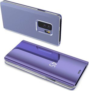Hurtel Clear View Case futerał etui z inteligentną klapką Samsung Galaxy S8 G950 fioletowy 2