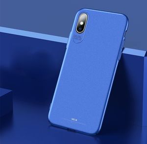 MSVII MSVII Simple ultracienkie etui pokrowiec iPhone XS Max niebieski 16