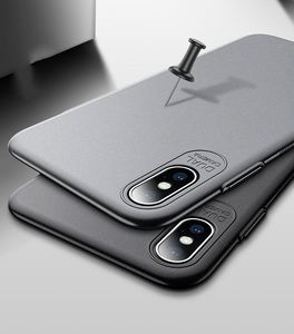 MSVII MSVII Simple ultracienkie etui pokrowiec iPhone XS Max niebieski 8