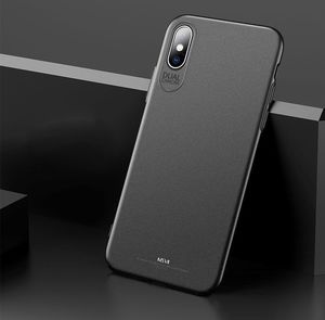 MSVII MSVII Simple ultracienkie etui pokrowiec iPhone XS Max czarny 15