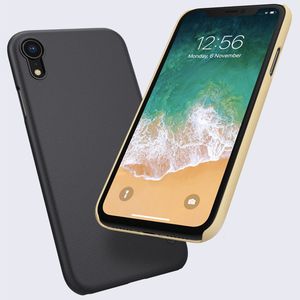 Nillkin Etui Super Frosted Shield + podstawka iPhone XR czarne 2