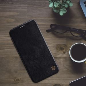 Nillkin Etui Qin iPhone XS Max czarne 2