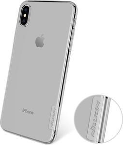 Nillkin Nature żelowe etui pokrowiec ultra slim iPhone XS Max przezroczysty 6