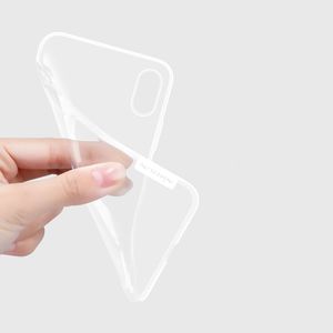 Nillkin Nature żelowe etui pokrowiec ultra slim iPhone XS Max przezroczysty 7