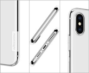 Nillkin Nature żelowe etui pokrowiec ultra slim iPhone XS Max przezroczysty 9