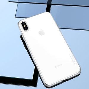 Nillkin Nature żelowe etui pokrowiec ultra slim iPhone XS Max szary 7