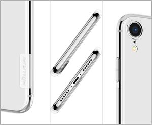 Nillkin Nature żelowe etui pokrowiec ultra slim iPhone XR przezroczysty 8
