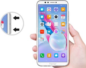 Nillkin Nillkin Nature żelowe etui pokrowiec ultra slim Huawei Honor 9 Lite przezroczysty 5