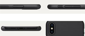Nillkin Etui Super Frosted Shield iPhone XS Max czarne 3