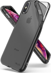 Ringke Ringke Air ultracienkie żelowe etui pokrowiec iPhone XS / X czarny (ARAP0019-RPKG) 1