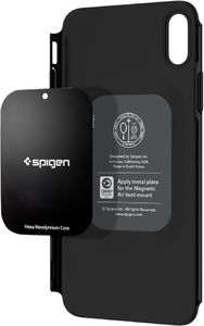 Spigen Nakładka Thin Fit 360 + szkło do Apple iPhone XR czarna 4