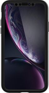 Spigen Nakładka Thin Fit 360 + szkło do Apple iPhone XR czarna 5