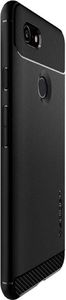 Spigen Rugged Armor żelowe etui carbon Google Pixel 3 XL czarny (Black) 2