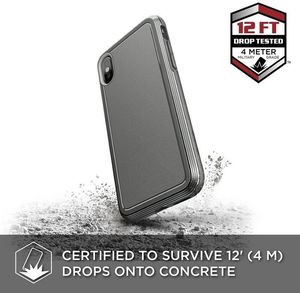 X-doria X-Doria Defense Ultra - Pancerne etui iPhone Xs / X (Drop test 4m) (Grey) 4