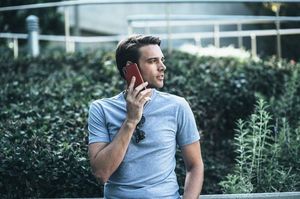 X-doria X-Doria Defense Lux - Etui aluminiowe iPhone Xs / X (Drop test 3m) (Red Leather) 3