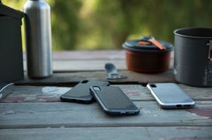 X-doria X-Doria Defense Lux - Etui aluminiowe iPhone Xs / X (Drop test 3m) (Black Leather) 6