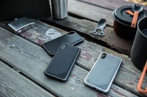 X-doria X-Doria Defense Lux - Etui aluminiowe iPhone Xs / X (Drop test 3m) (Black Leather) 7