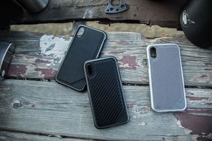 X-doria X-Doria Defense Lux - Etui aluminiowe iPhone Xs / X (Drop test 3m) (Black Leather) 8