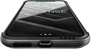 X-doria X-Doria Defense Lux - Etui aluminiowe iPhone Xs / X (Drop test 3m) (Black Leather) 10