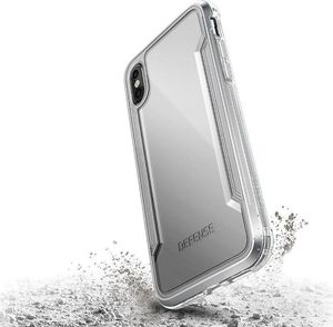 X-doria X-Doria Defense Shield - Etui aluminiowe iPhone Xs / X (Drop test 3m) (Silver/Clear) 4
