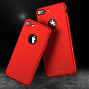 IPAKY iPaky 360 Protection etui na całą obudowę przód i tył + szkło hartowane iPhone 8 złoty 2