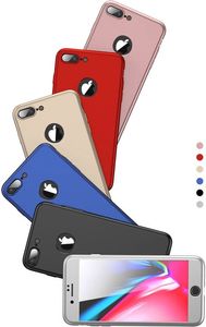 IPAKY iPaky 360 Protection etui na całą obudowę przód i tył + szkło hartowane iPhone 8 złoty 4