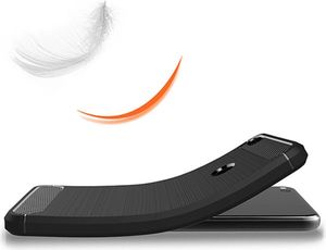 GSM City CASE ETUI CARBON LUX NIEBIESKI LENOVO MOTO G6 5