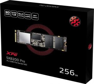 Dysk SSD ADATA XPG SX8200 PRO 256GB M.2 2280 PCI-E x4 Gen3 NVMe (ASX8200PNP-256GT-C) 5