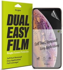 Ringke Dual Easy Film 2x folia iPhone XS Max (ESAP0003-RPKG) 1