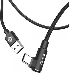 Kabel USB Baseus USB-A - USB-C 1 m Czarny (22297) 1