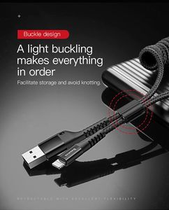 Kabel USB Baseus USB-A - Lightning 1 m Czarny (CALSR-01) 4