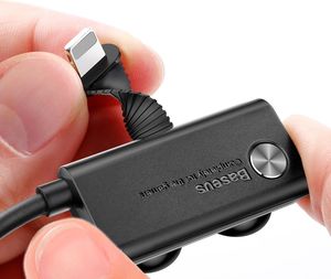 Kabel USB Baseus USB-A - Lightning 2 m Czarny (CALXP-B01) 7