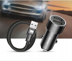 Ładowarka Baseus Small Screw 2x USB-A 3.4 A  (6953156271401) 8