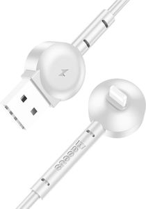 Kabel USB Baseus USB-A - Lightning 1 m Biały 4