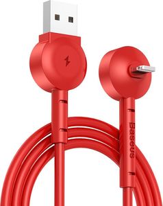 Kabel USB Baseus USB-A - Lightning 1 m Czerwony 1