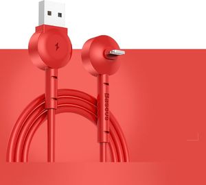 Kabel USB Baseus USB-A - Lightning 1 m Czerwony 9