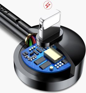 Kabel USB Baseus USB-A - Lightning 1 m Czerwony 10