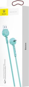 Kabel USB Baseus USB-A - Lightning 1 m Zielony 15
