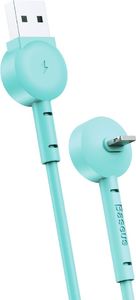 Kabel USB Baseus USB-A - Lightning 1 m Zielony 3