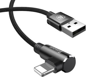 Kabel USB Baseus USB-A - 1 m Czarny (BRA008194) 1