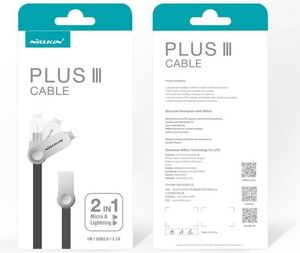 Kabel USB Nillkin USB-A - Lightning 1.2 m Biały 6