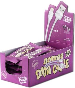 Kabel USB Proda USB-A - Lightning 1.2 m Czarny (23629) 4