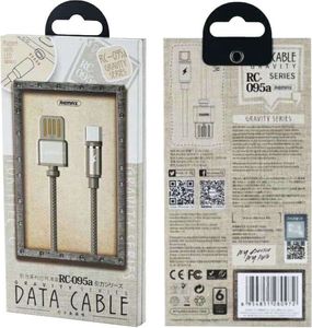 Kabel USB Remax USB-A - 1 m Złoty 10