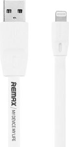 Kabel USB Remax USB-A - Lightning 2 m Biały (51-uniw) 1