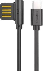 Kabel USB Remax USB-A - USB-C 1 m Czarny (RC-075a/BK) 1