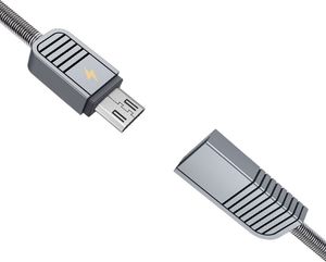 Kabel USB Remax USB-A - microUSB 1 m Złoty 2