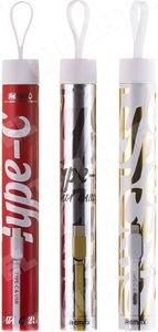 Kabel USB Remax USB-A - USB-C 1 m Srebrny (RC-047a) 2