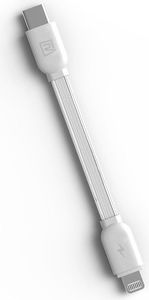 Kabel USB Remax Remax RC-037a płaski kabel USB-C / Lightning 1M biały 2