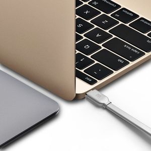 Kabel USB Remax Remax RC-037a płaski kabel USB-C / Lightning 1M biały 9