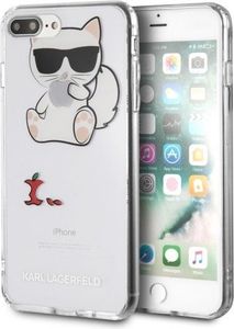 Karl Lagerfeld Karl Lagerfeld KLHCI8LCFA iPhone 7/8 Plus hardcase transparent Choupette Fun 1